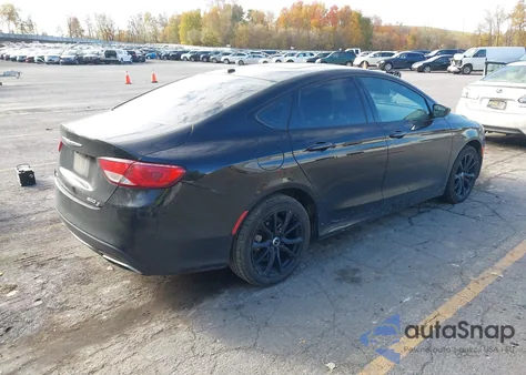 2015 Chrysler 200 S из США, поврежденный, VIN 1C3CCCDG0FN736515